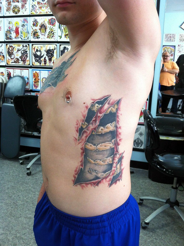 Rib Cage Tattoos