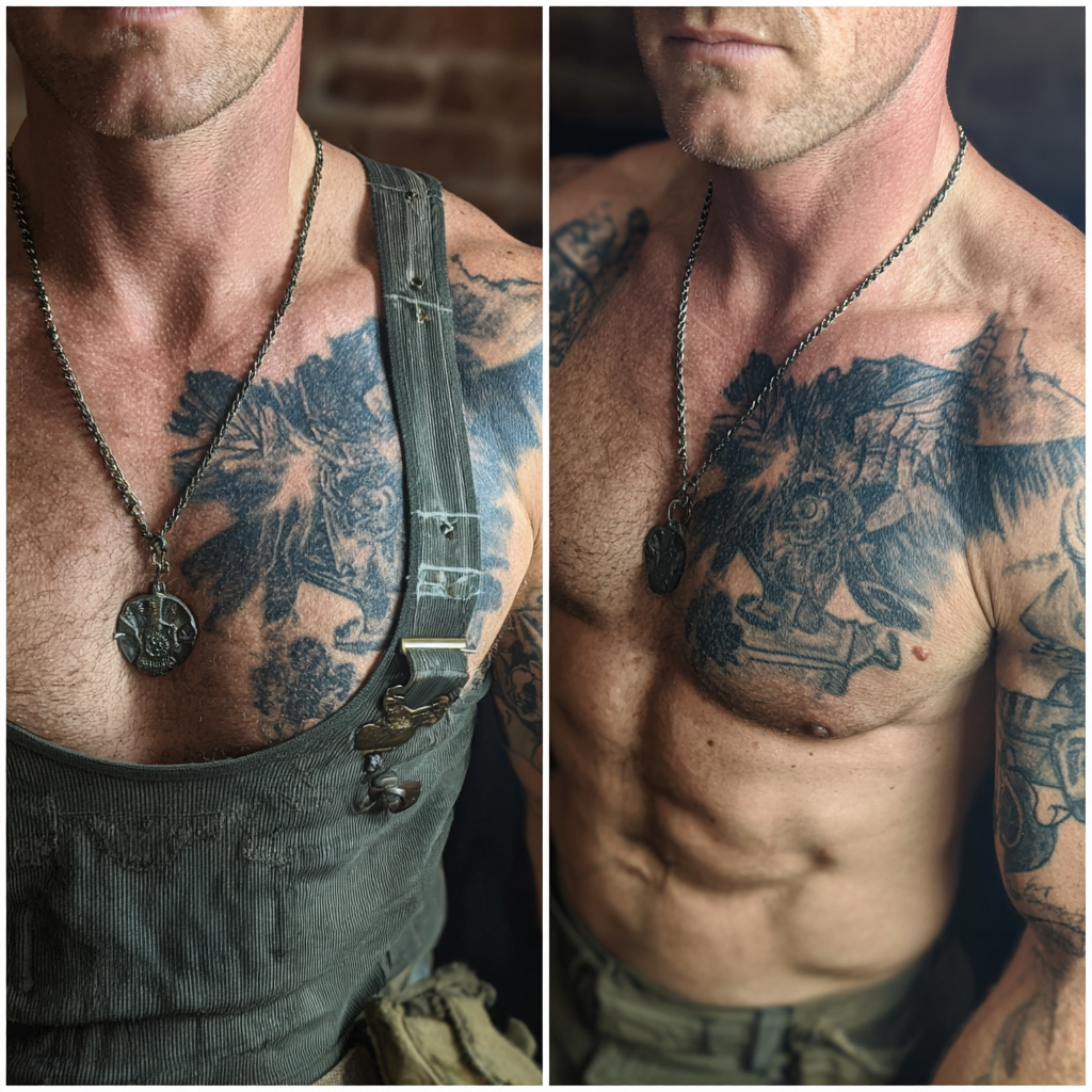 Chest Tattoo
